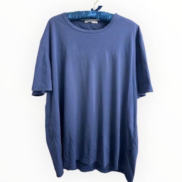 TIGER OF SWEDEN designer men’s OLAF T-SHIRT top LIGHT INK navy prima cotton XXL - Picture 7 of 12